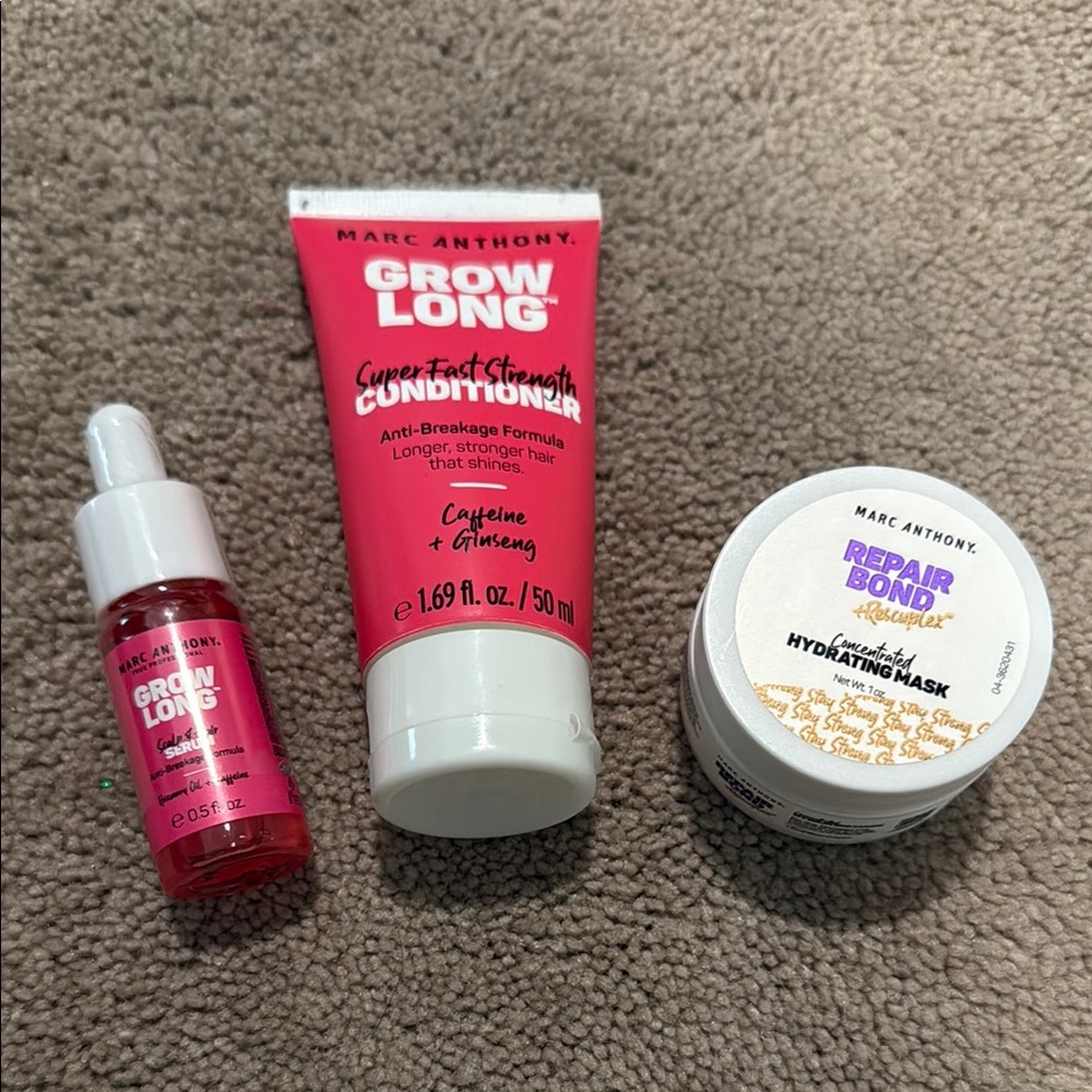 Marc Anthony Hair Care Set - Pink and White